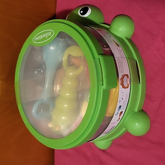 Infantino Turtle Cover Band 8-Piece Percussion Set - Picture 4 of 5
